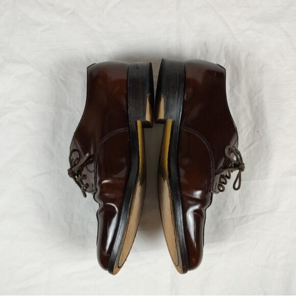 Cole Haan Calhoun Brown Leather Split Toe Oxfords Mens 6EE - Picture 5 of 13